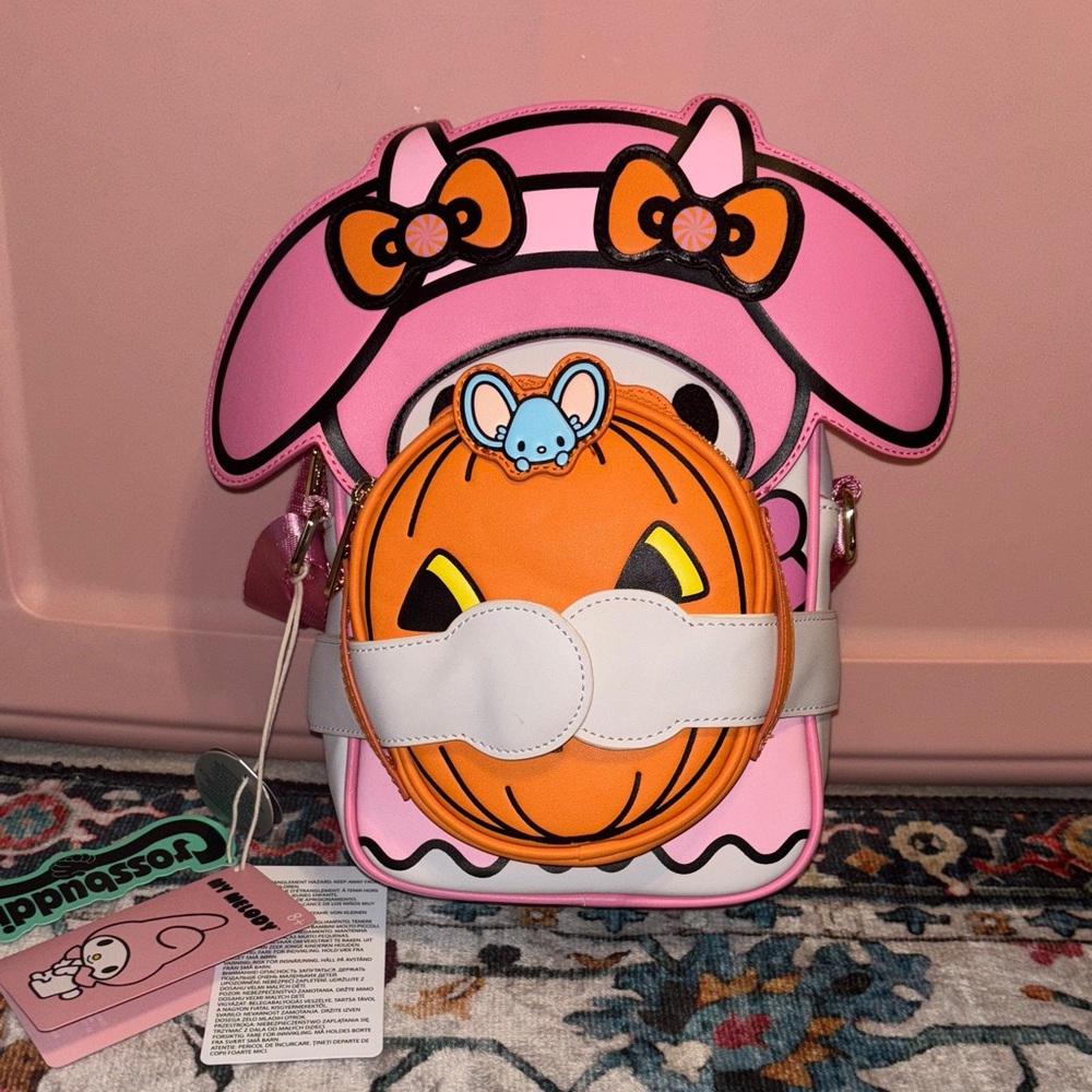 Loungefly Sanrio My Melody Devil Crossbuddies bag